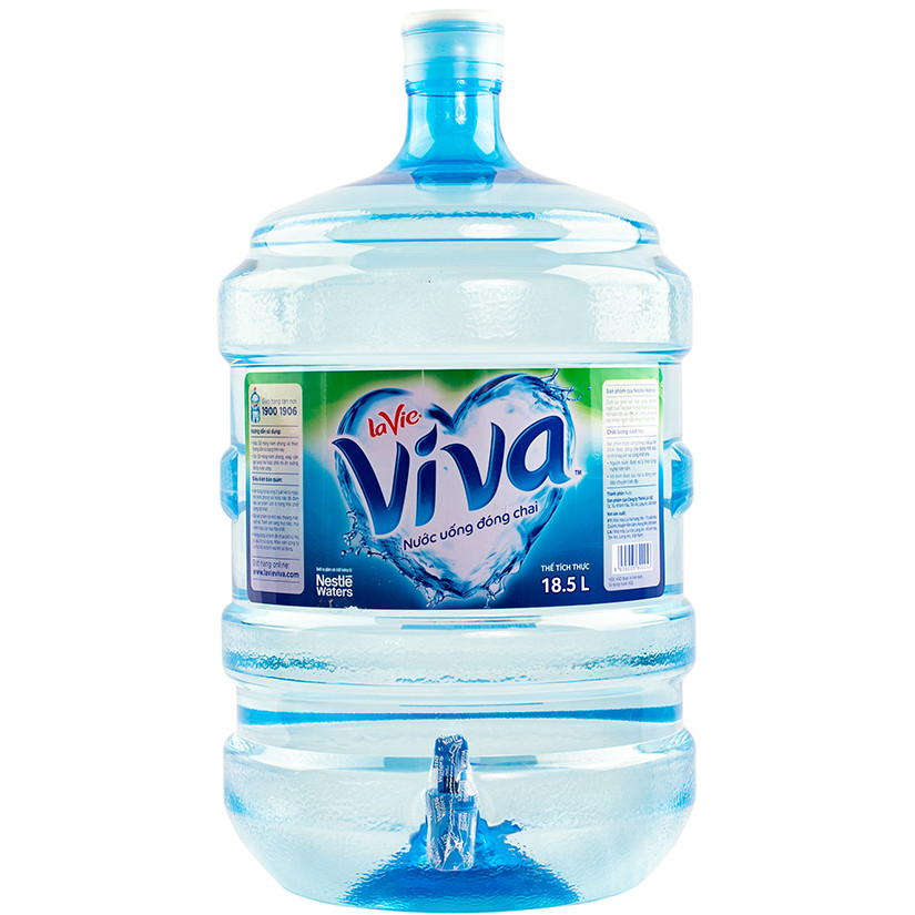 Bình nước tinh khiết Lavie ViVa 18.5L